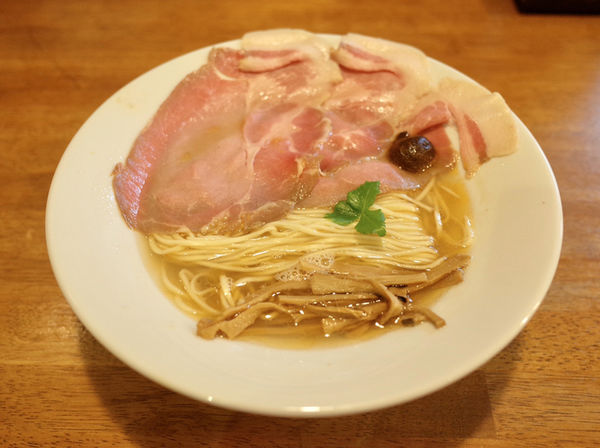 「海老と貝のらぁ麺…900円」@らぁ麺はうす Sumika0の写真