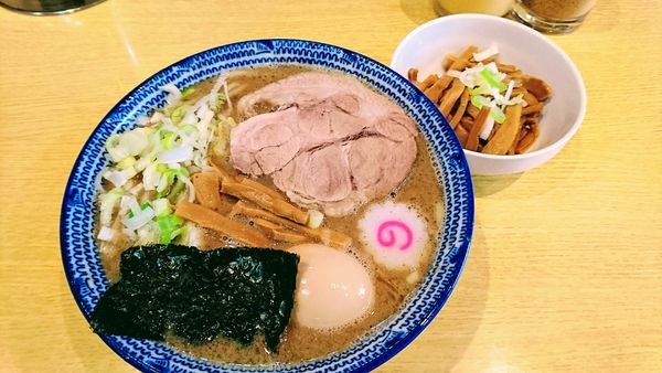 「中華そば+メンマ」@くり山の写真