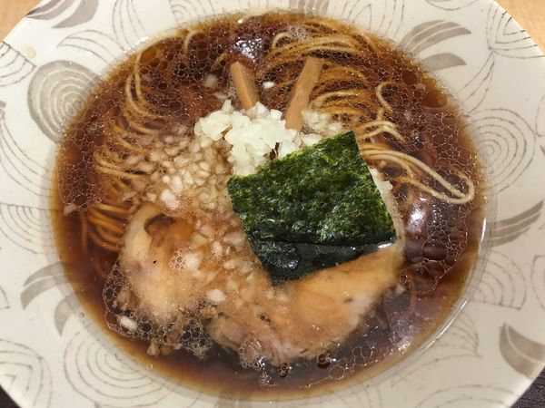 「らーめん」@中華そば つけ麺 音七の写真