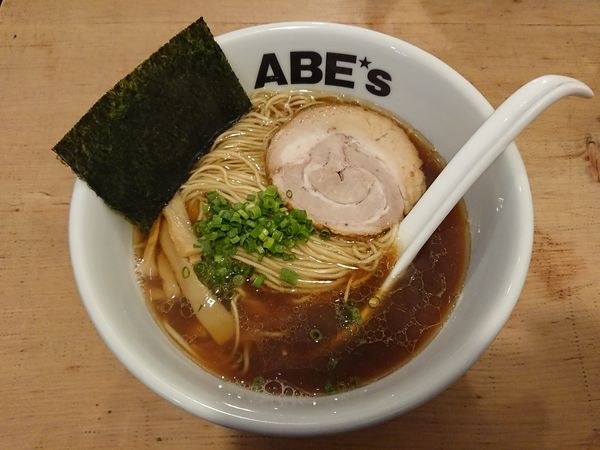 「醤油ラーメン 750円」@ラーメン ABE'sの写真