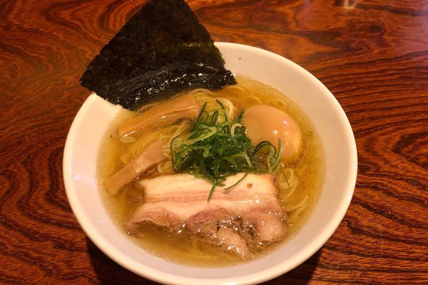 「味玉らーめん(塩)850円」@らーめんダイニング 庵の写真