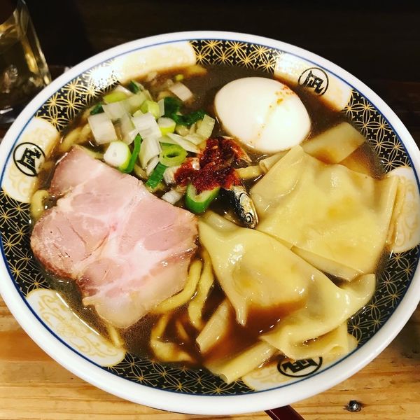 「味玉ラーメン」@すごい煮干ラーメン凪 新宿ゴールデン街店 本館の写真
