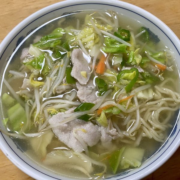 「タンメン」@一幸食堂の写真