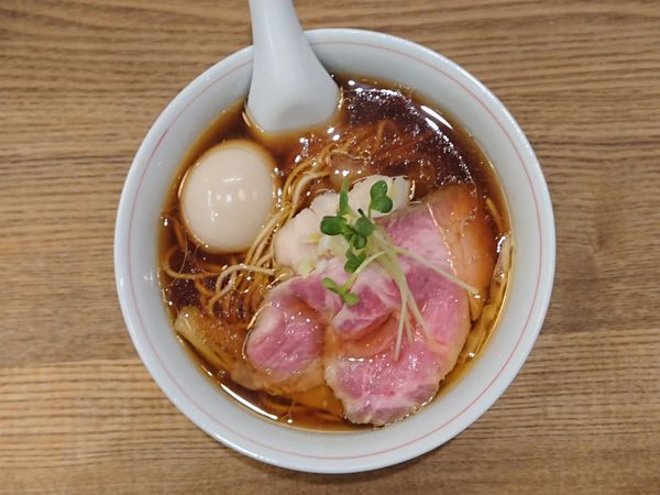 「特製軍鶏そば」@麺尊 RAGEの写真