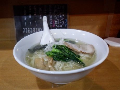 「塩スープそば」@中華 有昌の写真