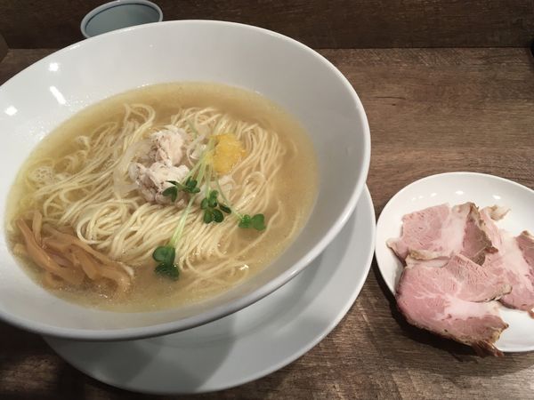 「鯛塩そば（淡麗）」@狐狸丸の写真