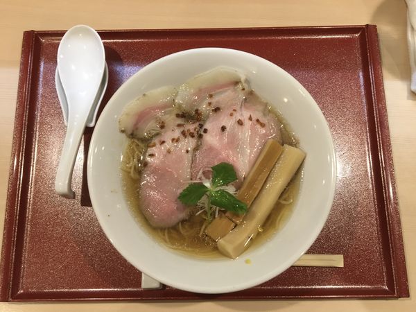 「金色貝そば」@燃えよ麺助の写真
