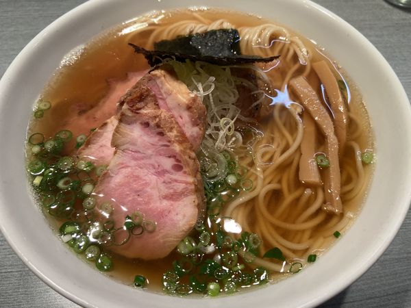 「煮干蕎麦（醤油）＋チャーシュー１枚：780＋100円」@喜乃壺の写真