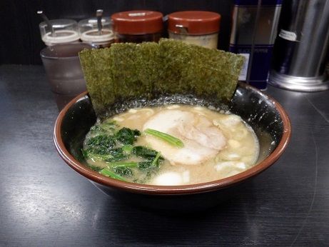 「醤油ミニラーメン」@横浜家系ラーメン すずき家の写真