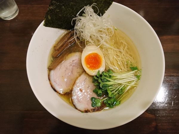 「しおめん（ホット、硬め）」@らーめんばる ととやの写真