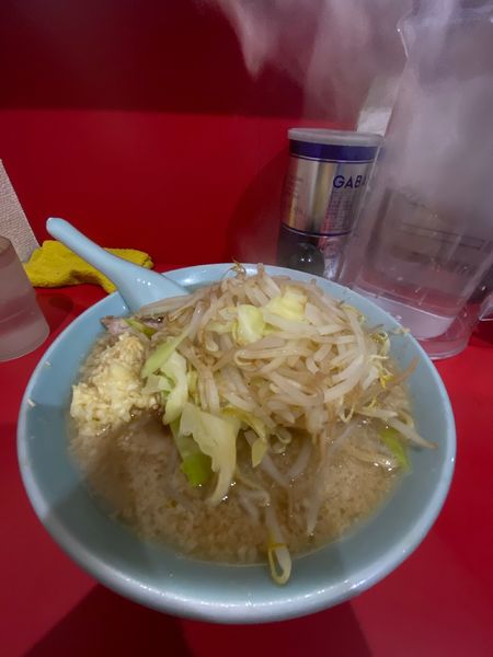「ラーメン並　油、カラメ　ニンニク」@ラーメン大 名古屋店の写真