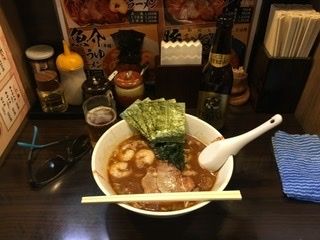 「魚介味噌ラーメン並盛 ¥1000」@麺屋 優創の写真