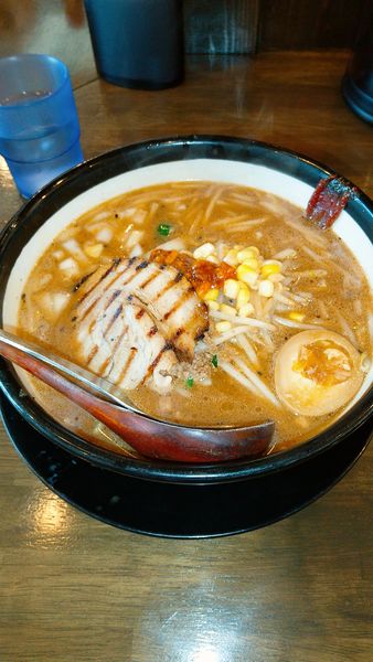 「特味噌ラーメン」@味噌ラーメン専門店 日月堂 与野本町店の写真
