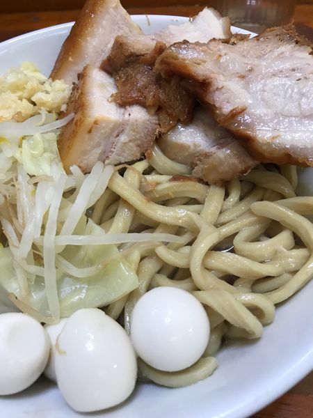 「小ラーメン　豚入り　うずら」@蓮爾 新町一丁目店の写真