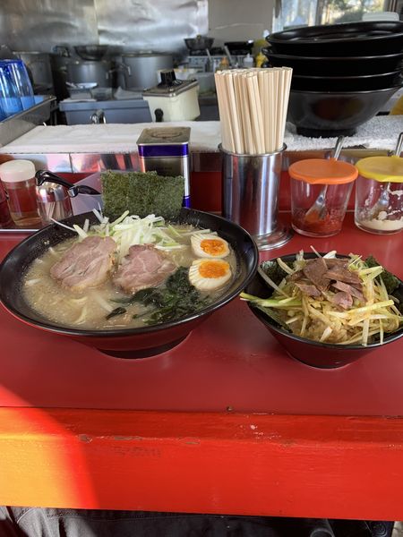 「特製塩ラーメン　ミニネギ丼」@ラーメン力○の写真