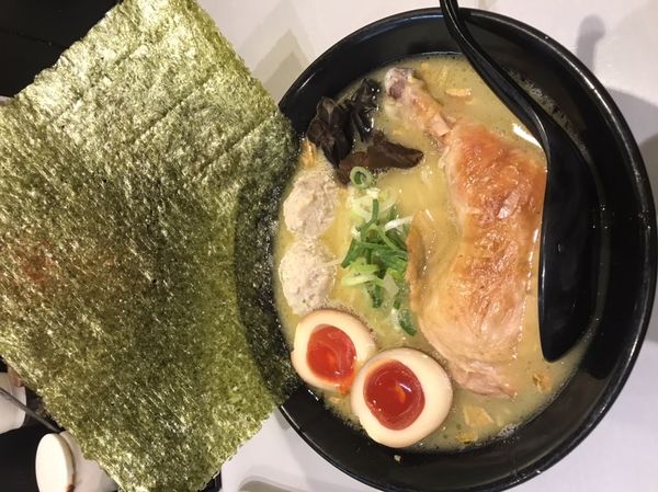 「鶏王ラーメンスペシャル」@鶏王けいすけ 秋葉原店の写真