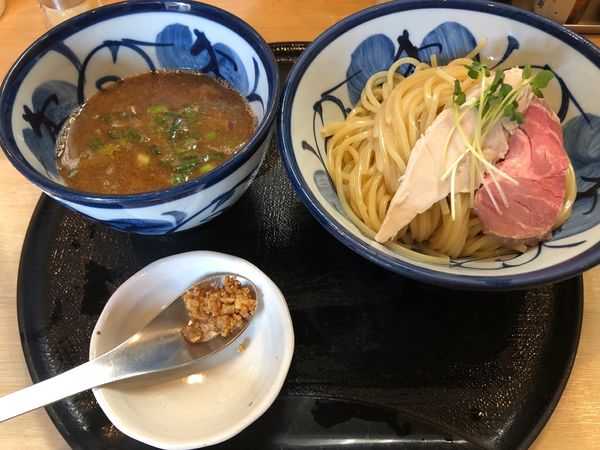 「鶏と魚介のつけ麺」@つけ麺 たけもとの写真