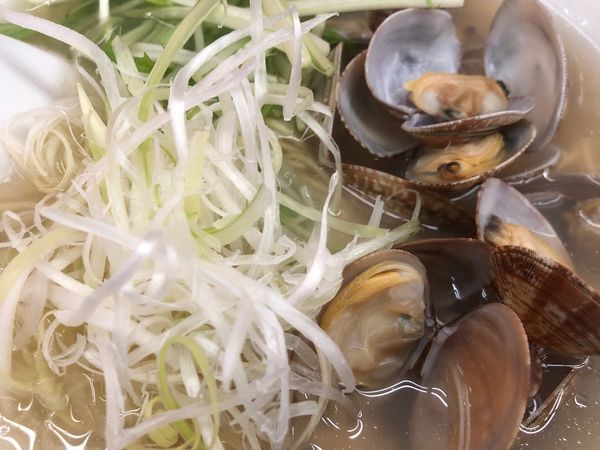 「[期間限定] あさりラーメン」@ラーメン魁力屋 五反田店の写真