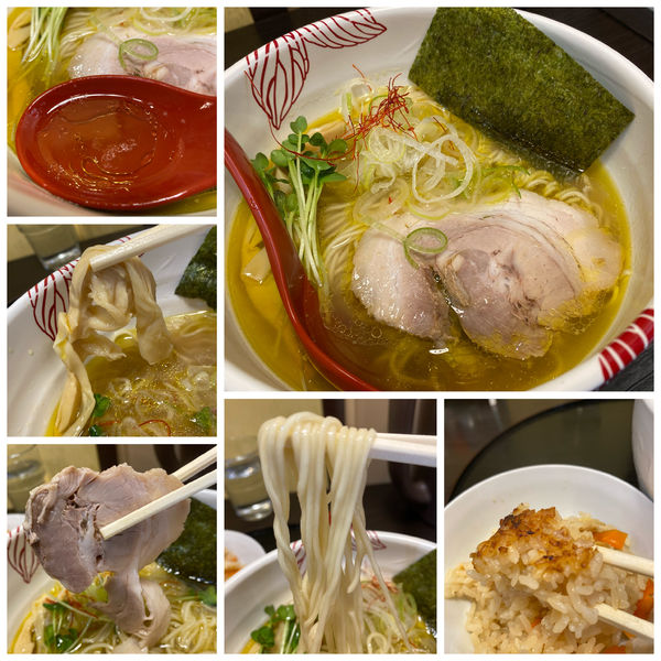 「3月限定）貝出汁白醤油らーめんEXTRA 980円他」@麺処 あす花の写真