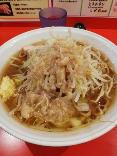 「小ラーメン（ニンニク、脂）」@麺屋 桐龍の写真