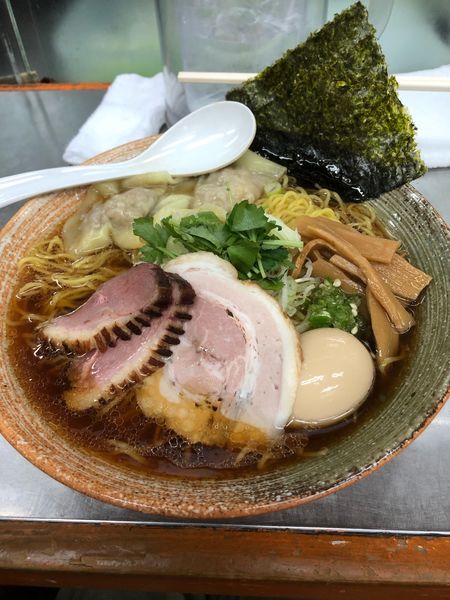 「鴨ラーメン」@覆麺 智の写真