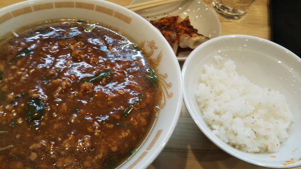 「スタミナラーメンセット」@娘娘 川口店の写真