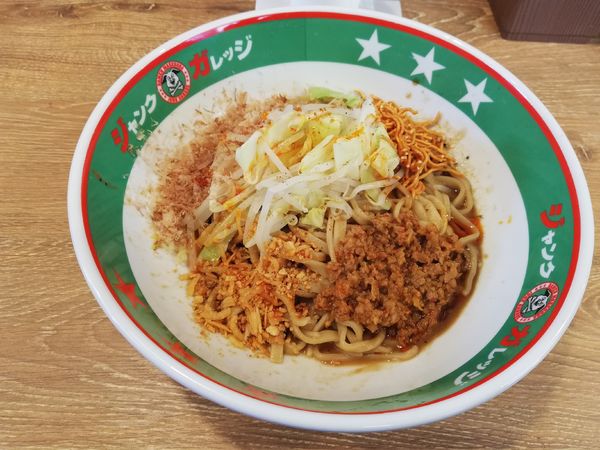 「担々まぜそば　期間限定」@ジャンクガレッジ 志木南口店の写真