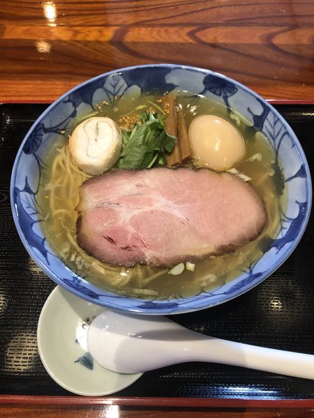 「味玉塩そば900円」@食煅 もみじの写真