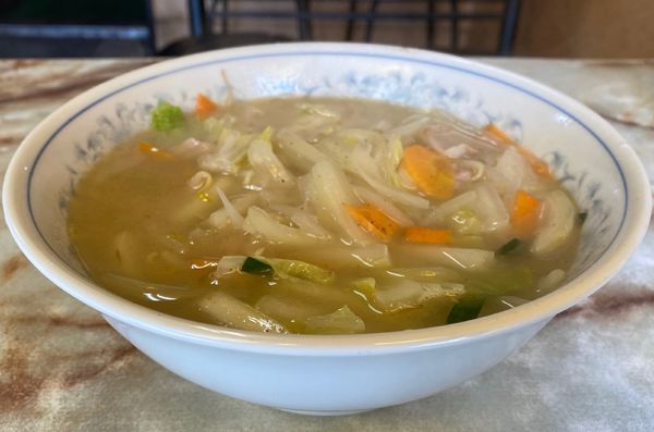 「タンメン580円」@平和軒の写真