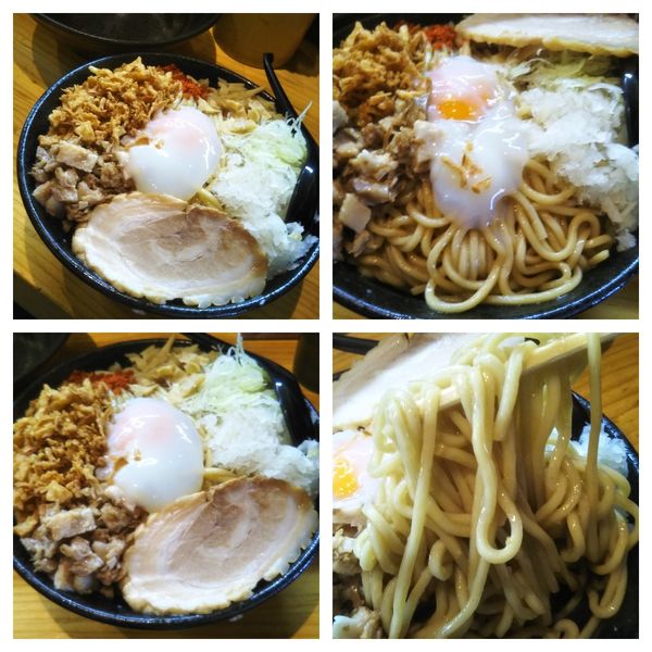 「まぜそば特盛」@自家製麺TANGOの写真