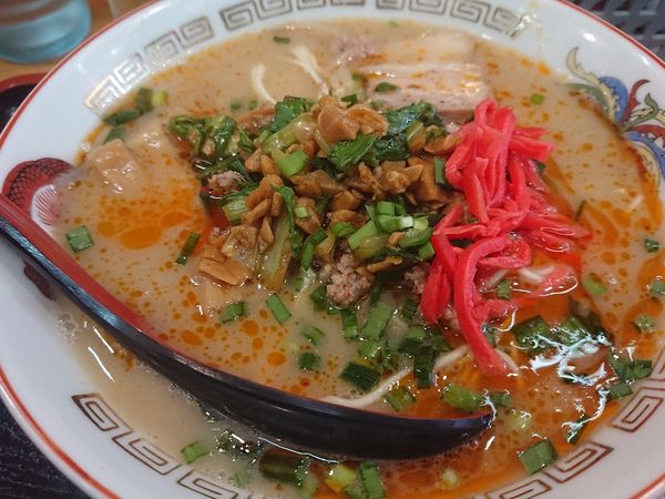 「限定 細麺味噌」@味噌麺処 花道庵の写真