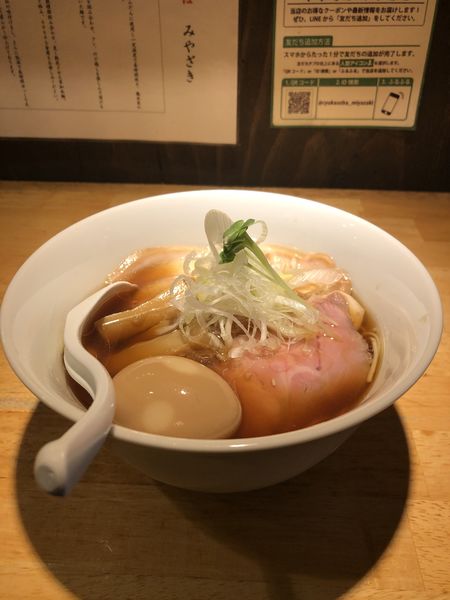 「特製中華そば」@中華そば みやざきの写真