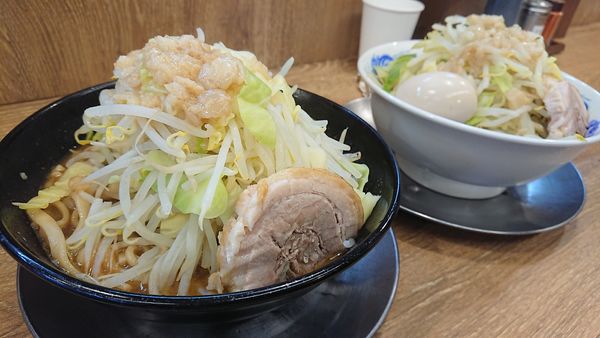 「🍜味噌ラーメン+ヤサイアブラ」@ジャンクガレッジ 北浦和店の写真