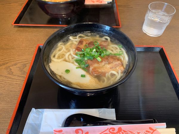「ソーキそば」@もとふ熟成麺 ウミカジテラス店の写真