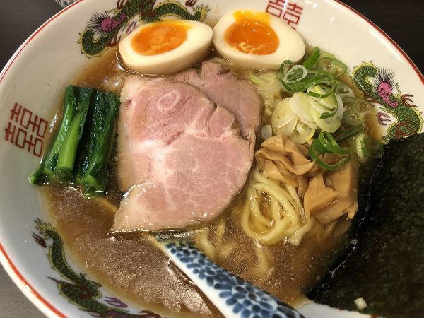 「味玉醤油 850円」@中華麺きなりの写真