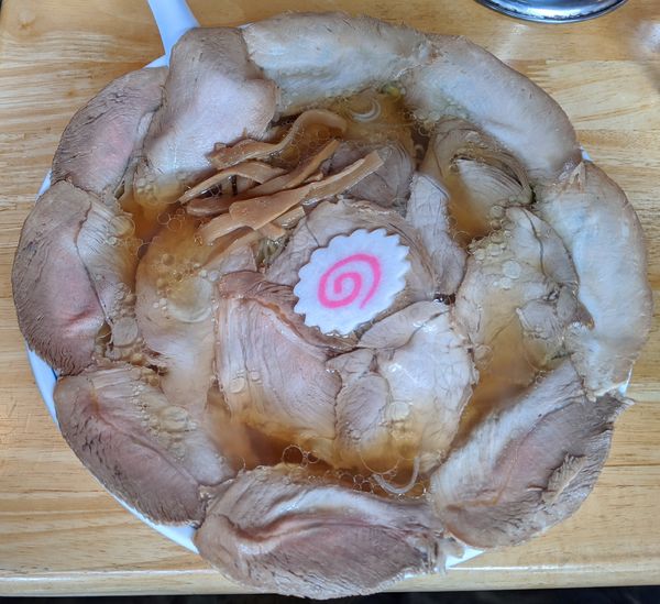 「チャーシューメン 800円」@三宝ラーメンの写真