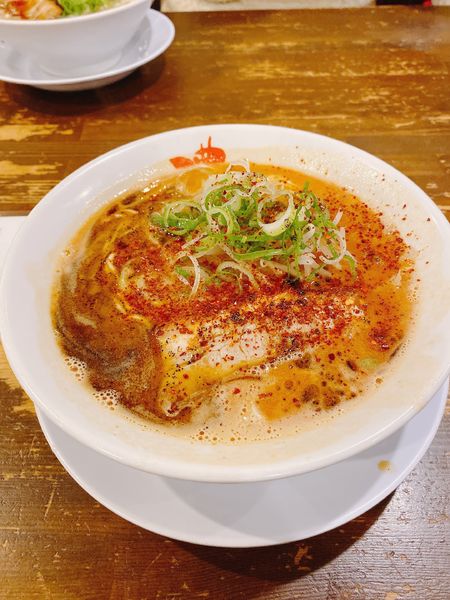 「シビ辛味噌ラーメン」@新・和歌山ラーメン ばり馬 山口湯田店の写真