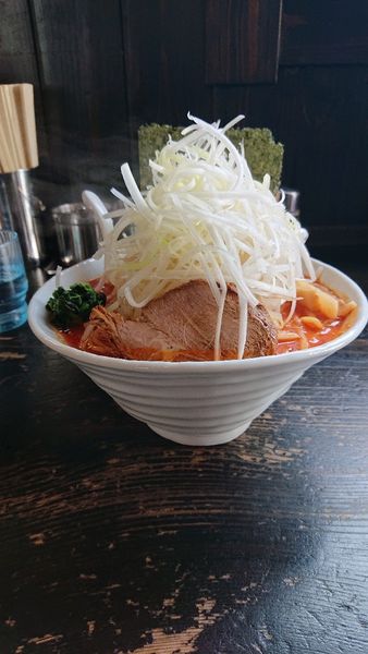 「辛味噌ネギ大盛もやしトッピング 激辛」@ラーメン 一遊の写真
