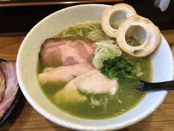 「菜の花塩らーめん」@らーめん専門 和海の写真