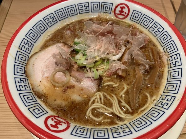 「とろりそば」@東京煮干し らーめん 玉 東京駅店の写真