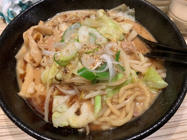 「みそらーめん」@らーめん ぼん蔵の写真