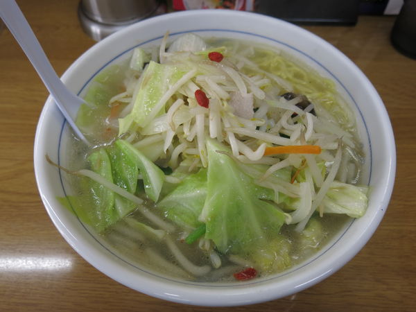 「タンメン：500円」@福しん 浅草ROX前店の写真