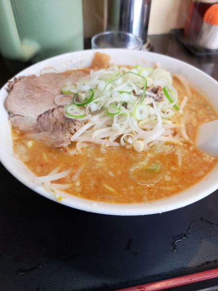「味噌ラーメン（大盛）」@北海とんこつら～めん純輝 八千代店の写真