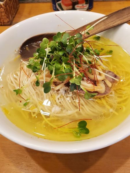 「塩SOBA 800円」@麺屋 Hulu-luの写真