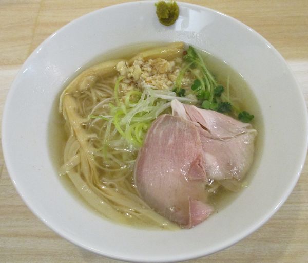 「鯛だし塩ラーメン　850円」@麺堂にしきの写真