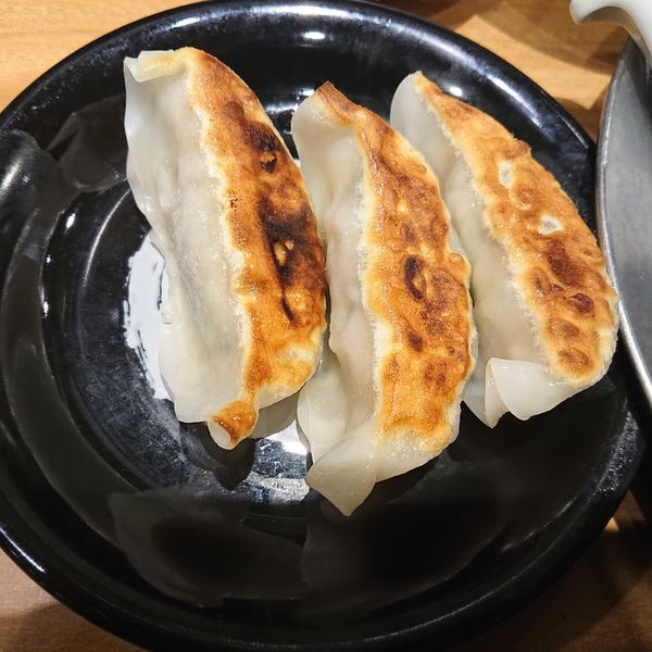 「道豚堀あまウマラーメン(740円)、餃子セット(300円)」@らぁめん花月嵐 金沢八景店の写真