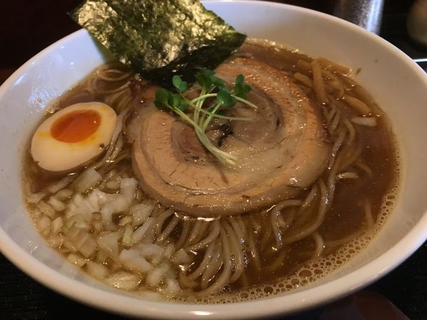 「にぼしそば」@和風らーめん 凪の写真