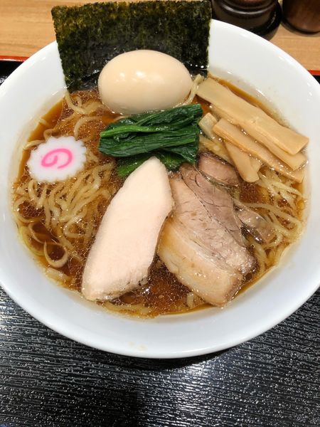 「味玉生姜醤油中華そば」@麺屋 睡蓮の写真