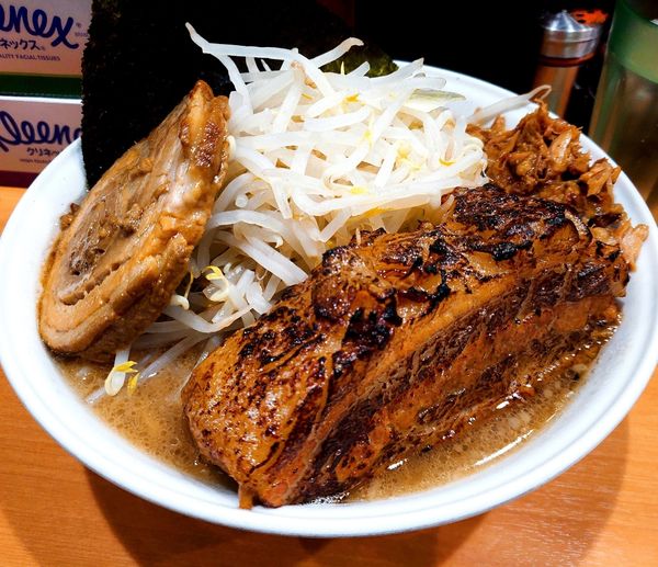 「忍者ラーメン」@らーめん忍者の写真