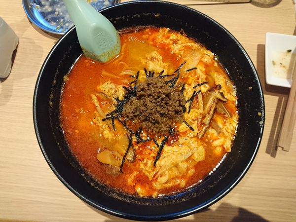 「カルビラーメンみそ」@焼肉じゅじゅの写真